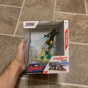 Zoteki Connect & Create Avengers Iron Man Chase Black and Gold